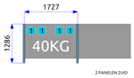 DOE HET ZELF PAKKET 2x 410wp DMEGC plat dak