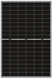 DAS 430W Black Frame White Backsheet glas-glas