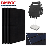Pakket - 4 stuks DMEGC 370wp met APSystems DS3-L micro omvormers en onderconstructie Blubase