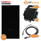 PV Systeem - DMEGC 410Wp - APSystems Micro omvormer - Zonder onderconstructie